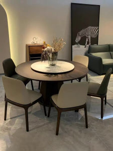Zen-style Circular Dining Table