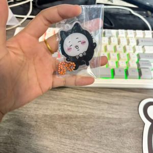 Bandai | Móc Khóa Nhỏ Gọn Chủ Đề Hachiware Phim Hoạt Hình Halloween Hàn Quốc Thiết Kế Sáng Tạo Tiện Dụng Trang Trí ACG Dành Cho Người Hâm Mộ