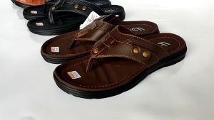 StyleHub Chocolate Hues | Sandal WIBI Casual Japit Kulit - Sendal Kasual S03