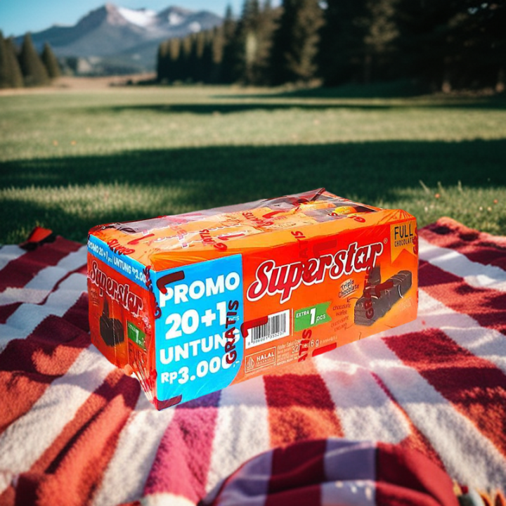 Pak SuperStar Wafer Triple Chocolate Assortment 21 Pcs