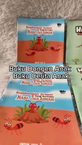 Buku Cerita Anak Bergambar / Buku Dongeng Anak / Seri Kisah Inspiratif Bilingual / Buku Cerita Anak Islam / Full Colour /bona books