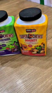 Thực phẩm bổ sung đa vitamin cho trẻ em FORCE FACTOR Kids SUPER CHEWS IMMUNE  60 soft chews hỗ trợ sức khỏe tổng thể của Mỹ