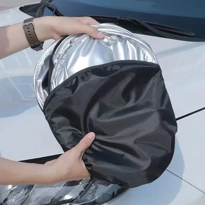 For BYD Sealion 7 EV 2024 2025 Car Windshield Sun Shade Blocks UV Reflector Window Visor Shield Cover Foldable Parasol 1 Piece