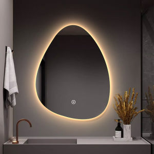 Smart Touch Screen Bathroom Mirror with LED Lights
