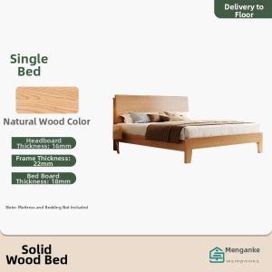 All Solid Wood Bed 1.8m 18mm Panels
