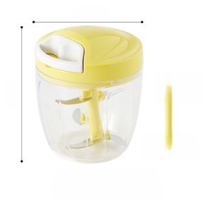 Manual Kitchen Gadgets Garlic Smashing Machine Hand Pulling Pepper Ginger Garlic Paste Peeler Home Use Meat Grinder Plastic Material