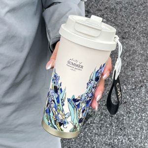 Botol Tumbler Minuman Kopi Stainless Steel Sus 316 Tahan Panas dan Dingin - Vacuum Insulated - 530ml