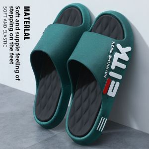 MONLEYTA | Mens Summer Home Indoor Bath Anti-Slip Deodorant Outdoor Wearable Couple Trendy Beach Sandals Slippers Casual Style PVC Material