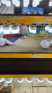 Ysgalery Lampu Kipas Langit-langit LED Lampu Kipas dengan Remote Control DEKORA PROFAN