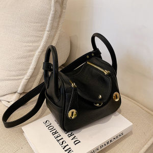 Túi Đeo Vai Đơn Lindy Soft Leather Casual Túi Đeo Chéo Hình Ô Vuông Cho Nữ Túi Đeo Vai Thường Ngày Túi Đeo Vai Mùa Xuân 2025