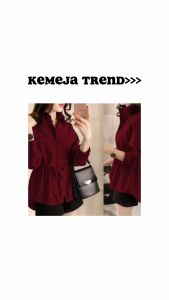 Atasan Kemeja Wanita Terbaru & Kemeja Kerja Wanita