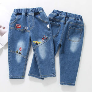 Toddler Boys Loose Fit Straight Denim Pants