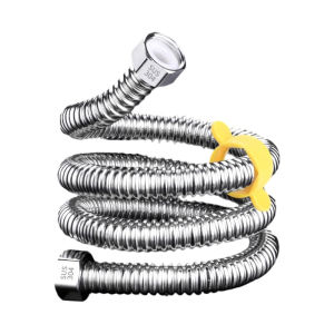 WONREFACT | Stainless Steel Flexible Hose 4mm Hot and Cold Water Connection for Home Water Heater and Toilet