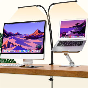 LED Screen Light USB 5V 70CM Indoor Desktop Clip Desk Lamp 144Leds Dimming Study Reading Light 360° Flexible Decoration Lighting