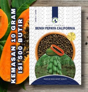 Benih Bibit Pepaya California kemasan 10 gram - 500 biji