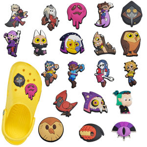 Hot Toys | Hot Sales 20pcs Cartoon The Owl House for Series PVC Shoe Charms Accessories DIY Detachable Waterproof Creativity Party Gifts