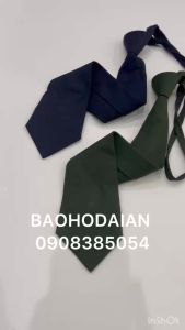 Cà vạt dây rút chất liệu vải cát mềm đẹp