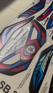 STIKER VARIASI LAMPU ALIS MOTOR NMAX NEW TERVIRAL