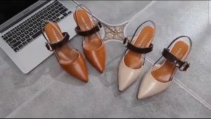 High Heels CCN Sepatu Kerja Wanita Simple Elegan Terbaru !!!