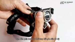 ĐÈN PIN ĐỘI ĐẦU 3 BÓNG LED SIÊU SÁNG