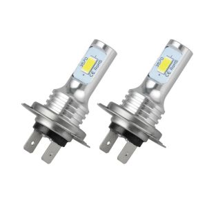 TCYATO 2PCS H4 9003 H7 T7 LED Headlight Bulb Kit High and Low Beam 160W 40000LM Super White 6000K