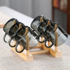 Luxury Gray Heat-Resistant Tea Cup