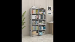 G-Wind B03 (พร้อมส่งด่วน) ชั้นวางของ ชั้นวางหนังสือ ชั้นวางของอเนกประสงค์ โครงเหล็กผ้ากันน้ำ 2-10