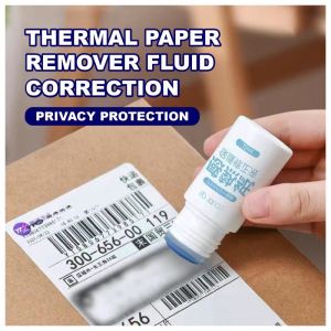 [SG SELLER]Thermal Paper Correction Fluid Eliminate Personal Information Confidential Information Waybill Eraser Courier Code Eliminator Private