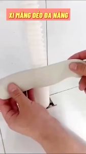 Xi Măng Trắng Dẻo Bịt Lỗ Điều Hoà Đường Ống Nước Siêu Keo Dán Lỗ Tường Bằng Xi Măng