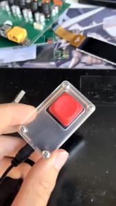 Ham Radio CW Key Portable Amateur Radio Communication Telegraph Key Mechanical Shaft Key for Morse Code Training Practice
