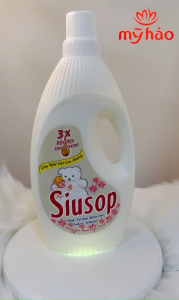 Nước Xả Vải Đậm Đặc 3X Siusop - Lưu Hương Suốt Ngày Dài - Bình 1.8KG/900G