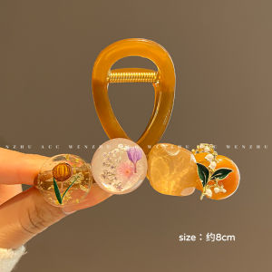 Kẹp Tóc Đuôi Cá Cỡ Lớn Phong Cách INS Dành Cho Nữ Phụ Kiện Tóc Thời Trang Kẹp Tóc Đuôi Cá Kẹp Tóc Phụ Kiện Tóc Sau Đầu