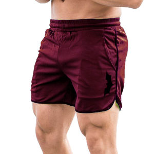 2026 Men Quick Dry Workout Shorts With Pockets Elastic Waist Gym Running Sports Shorts For Men Breathable Athletic Shorts Summer