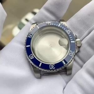 New Exquisite 40MM Fully Automatic Mechanical Watch Case Stainless Steel Case Suitable For NH35 NH36 Movement With Large Dial