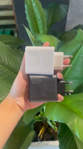 Cốc sạc - Củ sạc nhanh 160W màu Trắng chân tròn  3 cổng ra USB-2type C TẶNG Cáp sạc nhanh 120w 4in1 tiện dụng cho tất cả Điện thoại