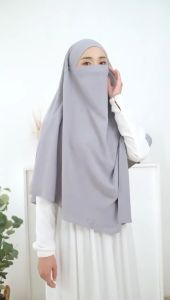 Ainun Hijab: Jilbab French Khimar & Kerudung Bergo Instan