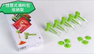 Klip Segel Bumbu Rak Gantung 3/10 Klip Sekat Klip Segel Serbaguna