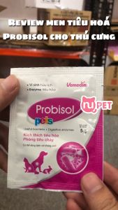 Men tiêu hoá cho chó mèo Probisol - Hỗ trợ kích thích hệ tiêu hoá giúp cân bằng các hệ vi sinh ruột