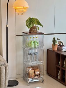 Multi-layer Storage Rack on Wheels
