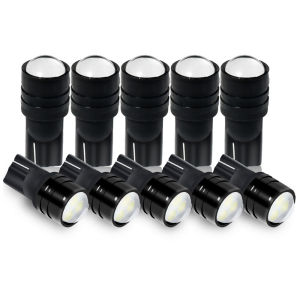 2/10PCS T10 W5W 168 2835 Lens LED Signal Light Bulbs 12V Powerful Lamp for Car Side Clearance Turn Signal Brake Lights