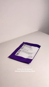 SOMEBYMI Retinol Intense Reactivating Sheet Mask | Galactomyces Glow Serum Mask 22gr