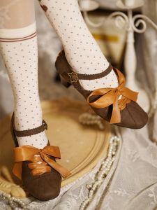 Special Offer Elegant Womens Single Shoes Fashionable Knot Design Comfortable Ultra-Fine Fiber Upper Antibacterial Rubber Sole