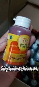 Koepoe Perisa Pewarna Pasta Orange Crush Sirup Jeruk Koepoe 60ml