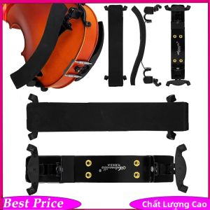 IRIN | Giá Đỡ Vai Đàn Violin Hợp Kim Nhôm Astonvilla Có Thể Điều Chỉnh Độ Cao Với Chân Màu Đen Và Đệm Mút Mềm Dành Cho Người Chơi Violin
