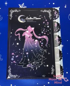 A4 Laser Acrylic Folder Original Sailor Moon Anime Character Display Stand File Folder Collectible Anime Cartoon Stationery