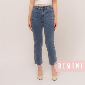 RIMINI - Celana Bawahan Jeans Double Pockets Wanita Size 26-33 - Cordelia Pants 5212