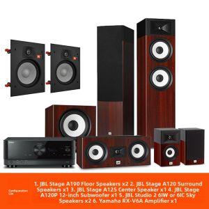JBL | Surround Sound Home Theater System with Subwoofer