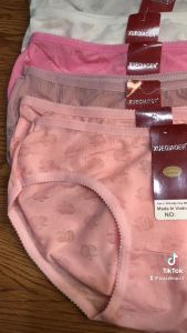 Combo 10 quần lót nữ thun lạnh gấm táo size 40-50kg