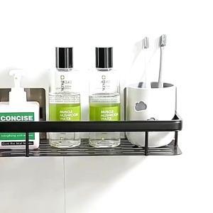 ชั้นวางของในห้องน้ำ   ชั้นวางของ ที่วางสบู่ ที่วางของ ทรงสี่เหลี่ยม สําหรับห้องน้ํา