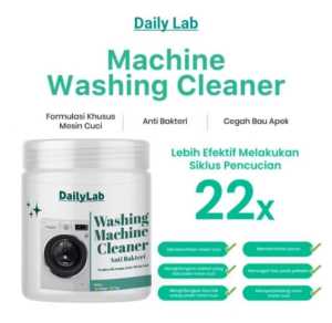 DAILY LAB  - Washing Machine Cleaner Pembersih Semua Jenis Mesin Cuci 500g.